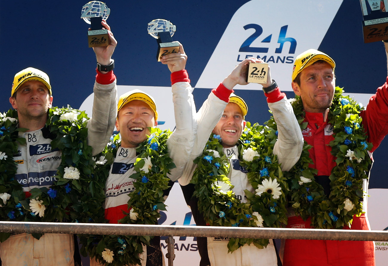 KENNOL PODIUMS AT 24H OF LE MANS!