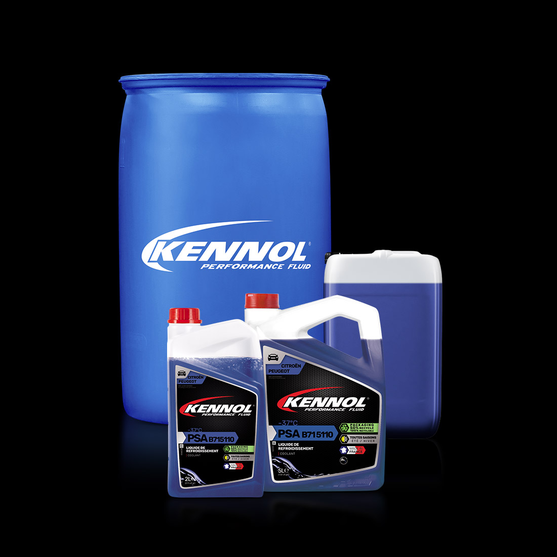 KENNOL BIO COOLANTS PSA -37°C range packshot.