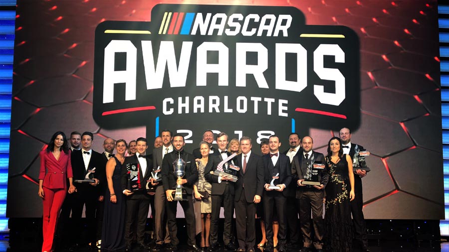 KENNOL has been honoured, entering the NASCAR Hall of Fame, in Charlotte, Florida, for the 2018 NASCAR Awards.