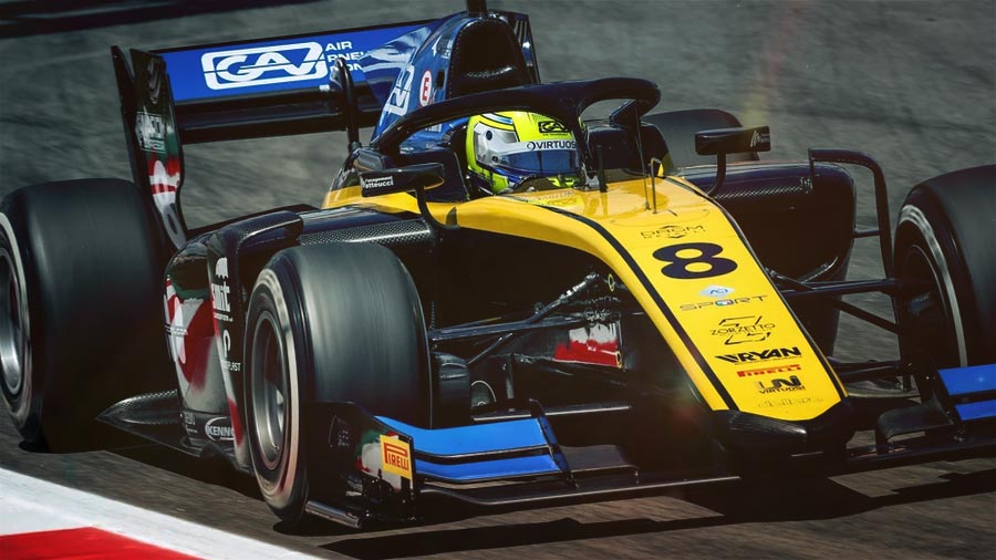 New pole and double podium for KENNOL in FIA Formula 2