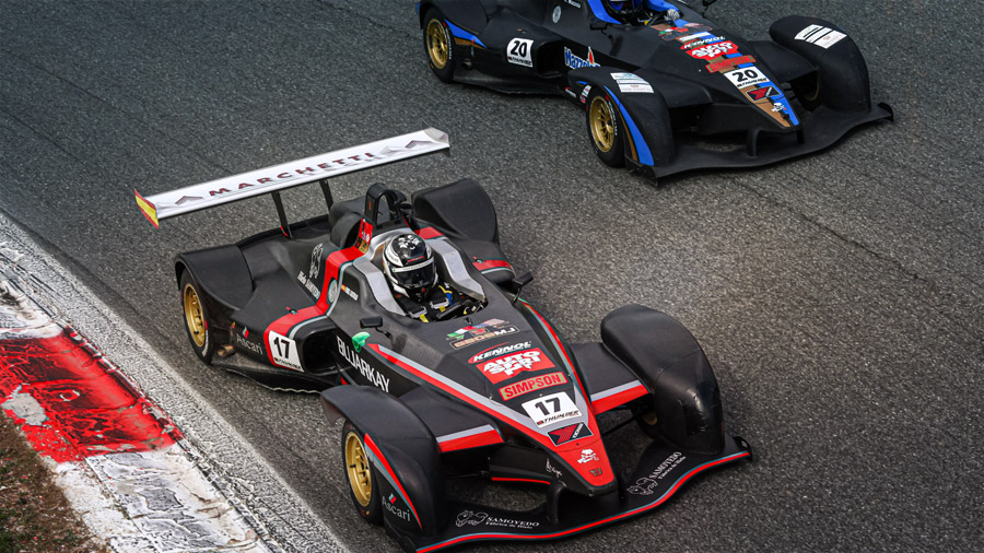 Discover the 3 new championships with KENNOL and Wolf Racing Cars thanks to flawless performance in Italian Championship Sport Prototypes.