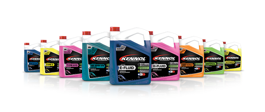 An extensive KENNOL range for manufacturers' coolants